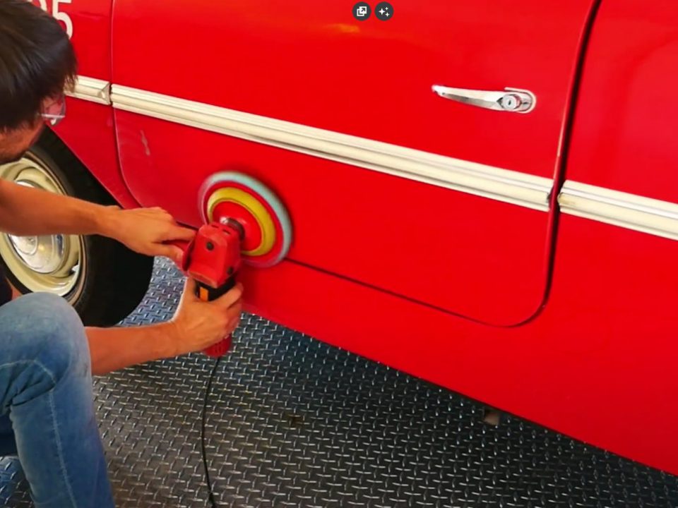 Coating an Amphicar with liquid glass
